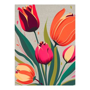 Colorful Tulip