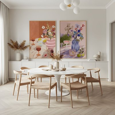 Luxury framed poster