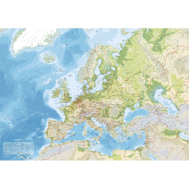 Europe Map - Classic
