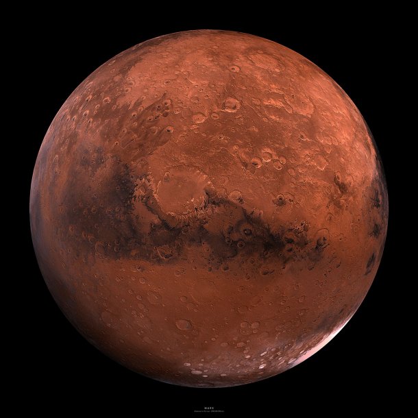 Mars II - Metal Print
