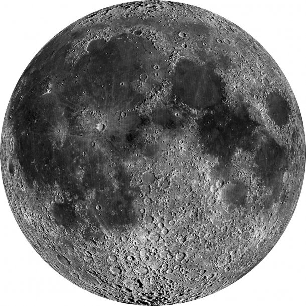 The Moon - Metal Print