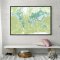 Pin Board - World Map - Green