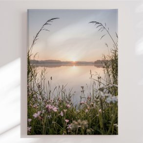 Canvas -  Peaceful Lake Sunrise - Andreas Magnusson
