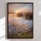 Canvas - Misty Lake Morning Glow - Andreas Magnusson