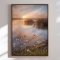 Canvas - Misty Lake Morning Glow - Andreas Magnusson