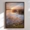 Canvas - Misty Lake Morning Glow - Andreas Magnusson