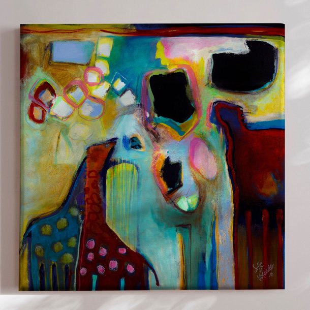 L�rredstryk - Animal Abstracts III - Susse Volander