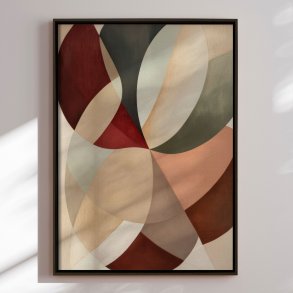 Canvas in black frame - Earthbound II