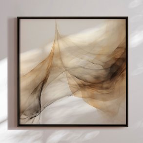 Canvas in black frame - Whispers of Earth