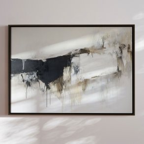 Canvas in black frame - Raw Balance