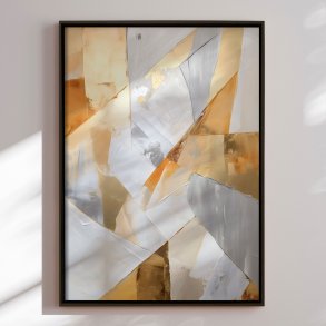 Canvas in black frame - Shattered Light