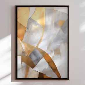 Canvas in black frame - Shattered Light II