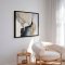 Lrredstryk i sort ramme - Midnight Marble