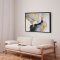 Lrredstryk i sort ramme - Midnight Marble