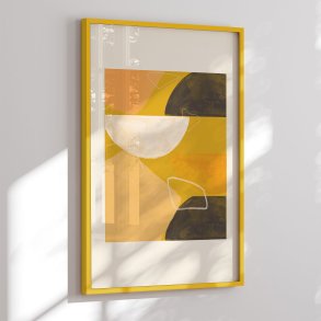 Colormatch framed poster - Abstract Harmony - THE MIUUS STUDIO
