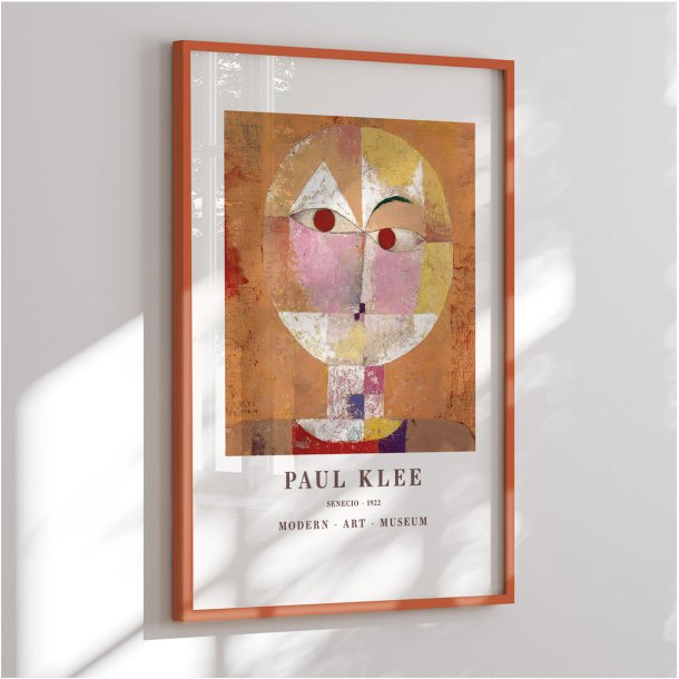 Colormatch indramninger - Cubist Face Mosaic - Paul Klee