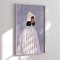 Colormatch indramninger - The Woman With the White Hat - Bea Mller