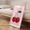 Colormatch indramninger - Red Cherries with a Green Leaf - Elena Ristova