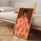 Colormatch indramninger - Woman With Orange Dots - Bea Mller