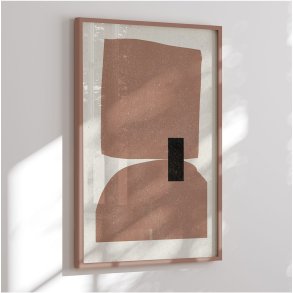 Colormatch framed poster - Abstract Balance - THE MIUUS STUDIO