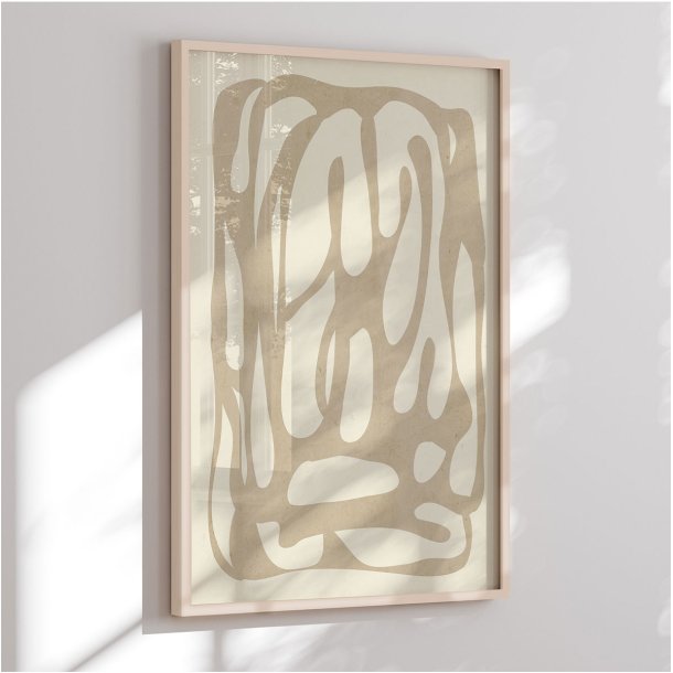 Colormatch indramninger - Modern Abstract Art 89 - ThingDesign