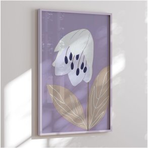 Colormatch framed poster - Blush Elegance - Emel Tunaboylu