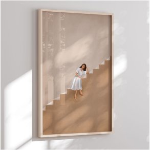Colormatch framed poster - Stairway to Dreams - City Art
