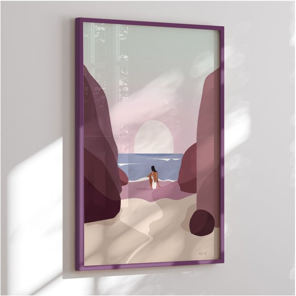 Colormatch indramninger - Serene Sunset Gaze - Ralu S