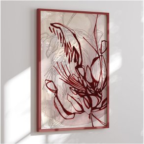 Colormatch framed poster - Mystic Harmony - Jenja Braun