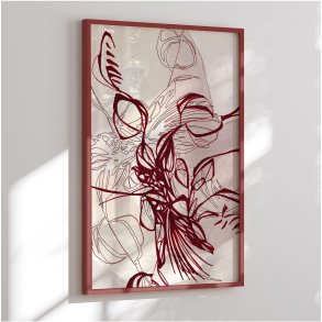 Colormatch framed poster - Mystic Harmony II - Jenja Braun