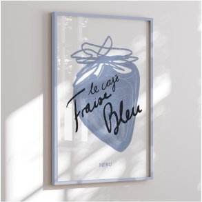 Colormatch framed poster - Blueberry Delight - Athene Fritsch