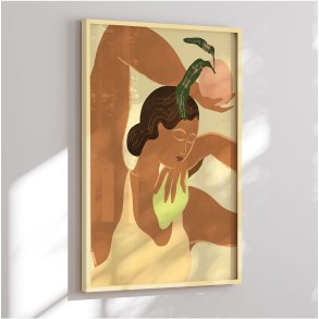 Colormatch framed poster - Fruitful Balance - Arty Guava