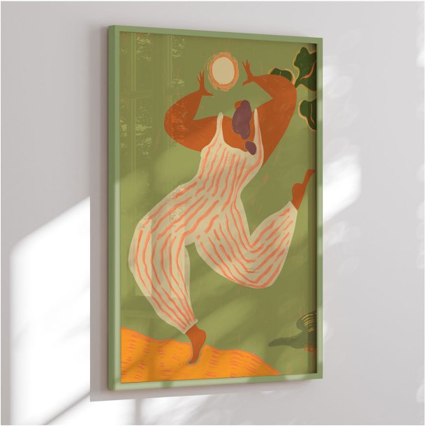 Colormatch indramninger - Reach For The Sun - Arty Guava