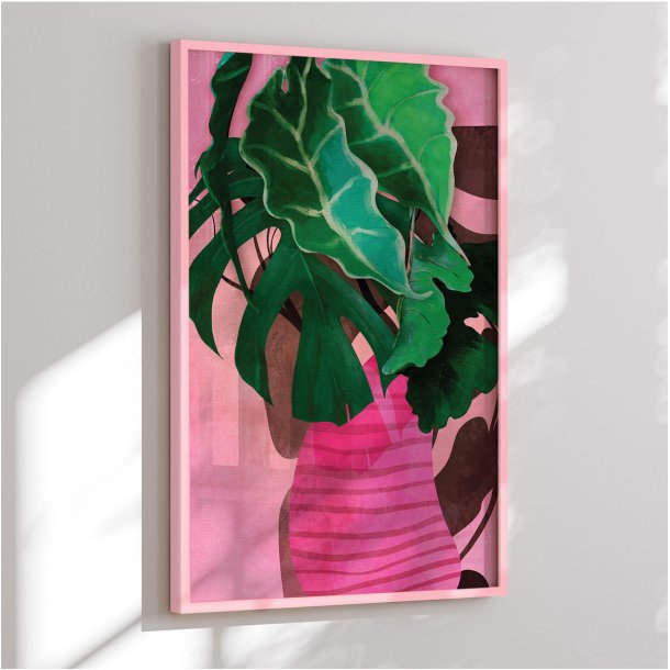 Colormatch indramninger - Monstera Vase - Ana Rut Bre