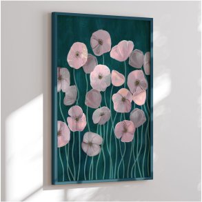 Colormatch framed poster - Whimsical Blossoms - EMELIEmaria