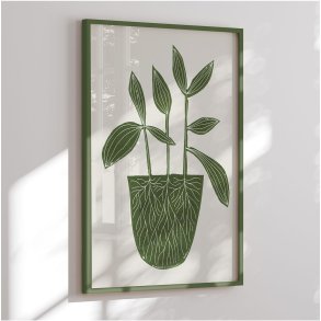 Colormatch framed poster - Parent Plant