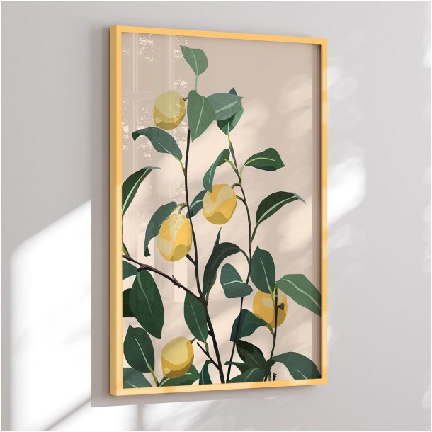 Colormatch indramninger - Citrus Serenity - City Art