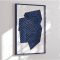 Colormatch indramninger - Zen Stone VIII. (blue version) - Paulina Vrregn