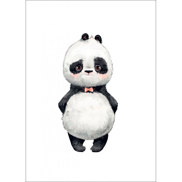 Playful Panda Bowtie