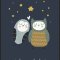 Moonlight Owls