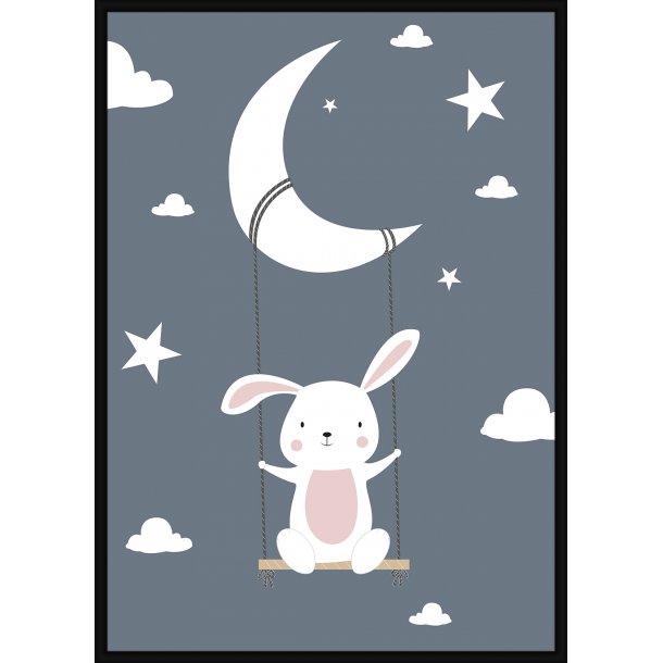 Rabbit On a Swing