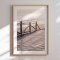 Framed poster - Peaceful Ocean Boardwalk