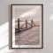 Framed poster - Peaceful Ocean Boardwalk