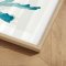 Framed poster - Turquoise Coral - Kathrin Pienaar