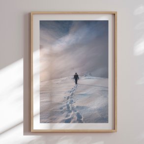 Framed poster - A Walk in the Snow