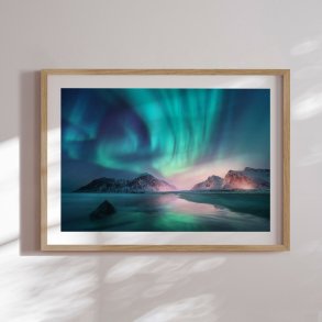 Framed poster - Northern Lights