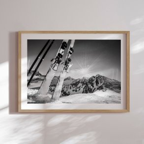 Framed poster - Ski Break