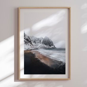 Framed poster - Winter Shoreline