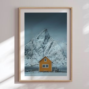 Framed poster - Yellow Cabin