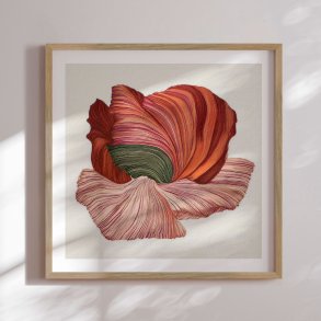 Indramning - Floral Lines I - Alma